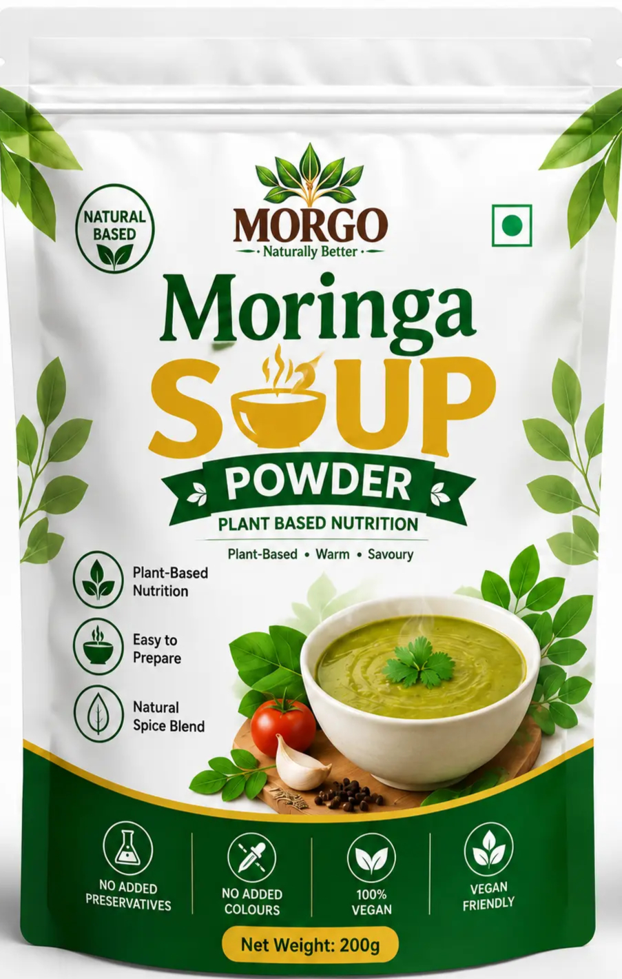 MORGO Moringa Soup Powder